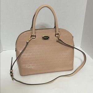 Michael Kors Embossed Satchel